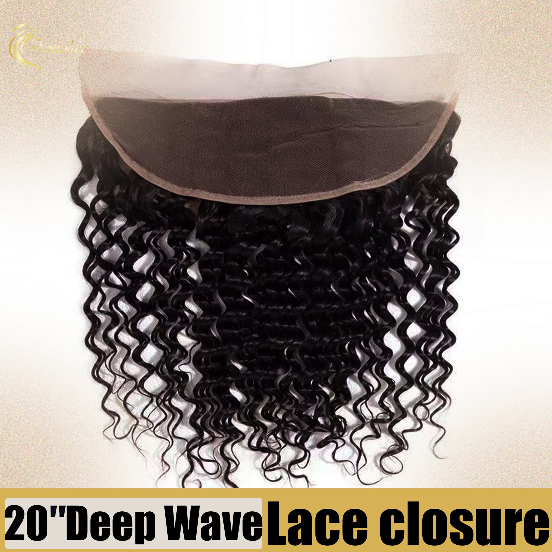 Yoholus Deep Waves 13*4 Transparent Lace Frontal