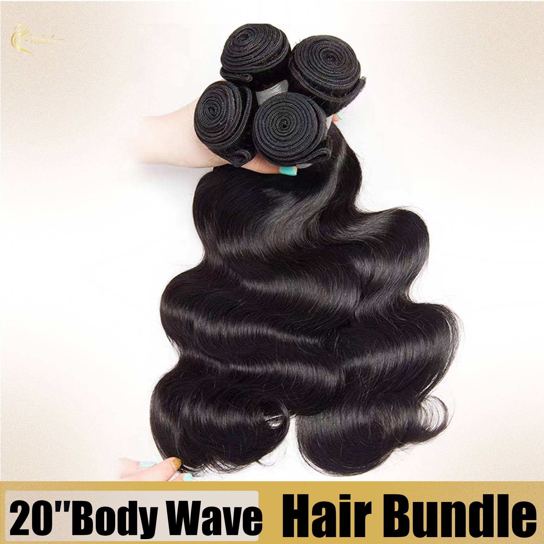 Yoholus Body Wave Hair Bundle 100% Human Hair