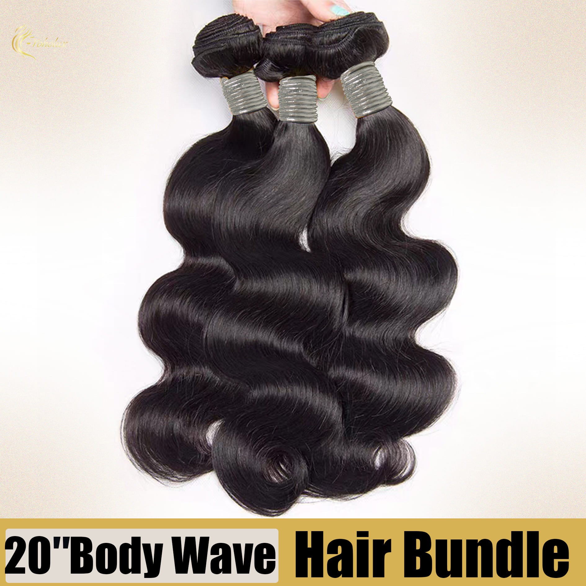 Yoholus Body Wave Hair Bundle 100% Human Hair