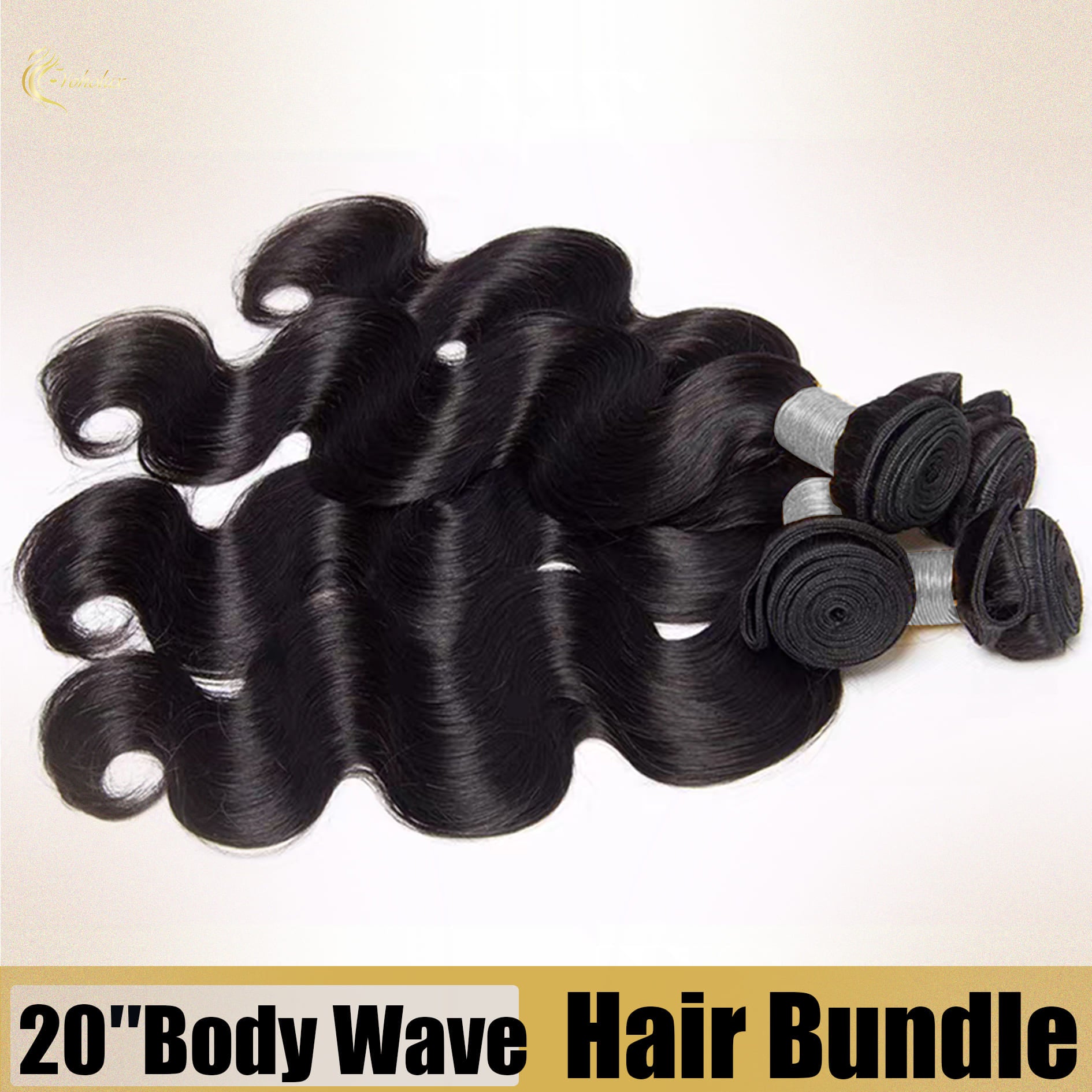 Yoholus Body Wave Hair Bundle 100% Human Hair