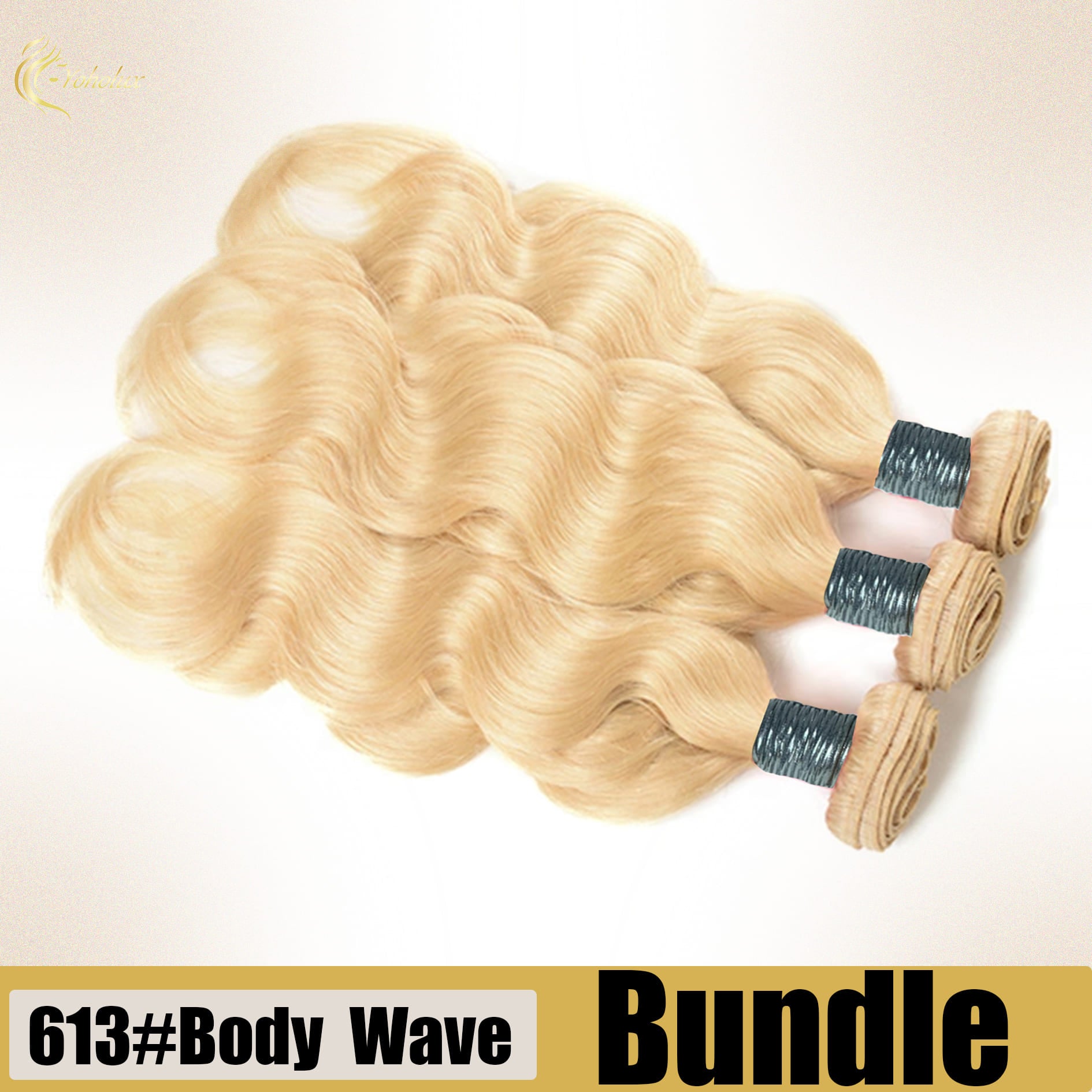 Yoholus 613 Body Wave Hair Bundle 100% Human Hair