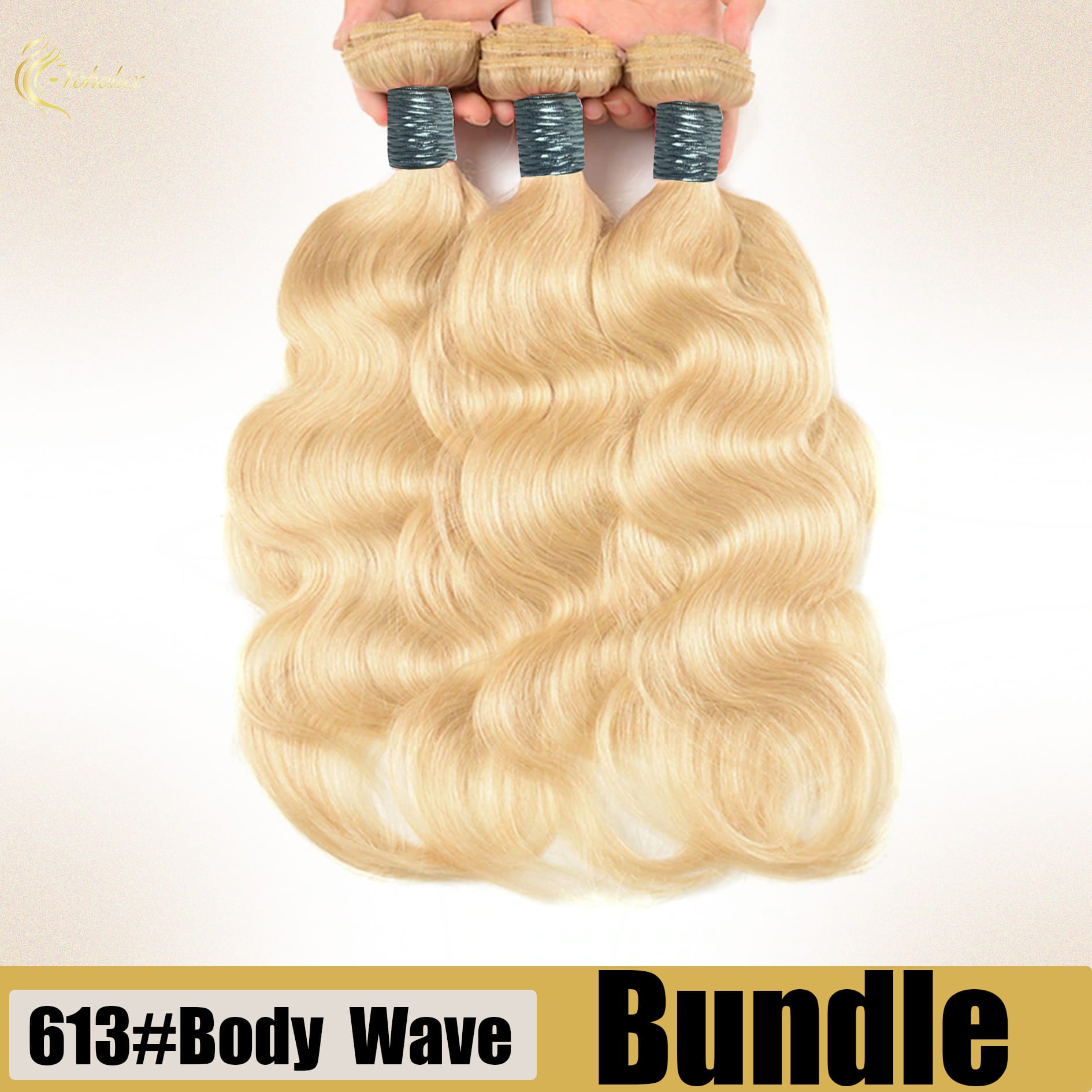Yoholus 613 Body Wave Hair Bundle 100% Human Hair
