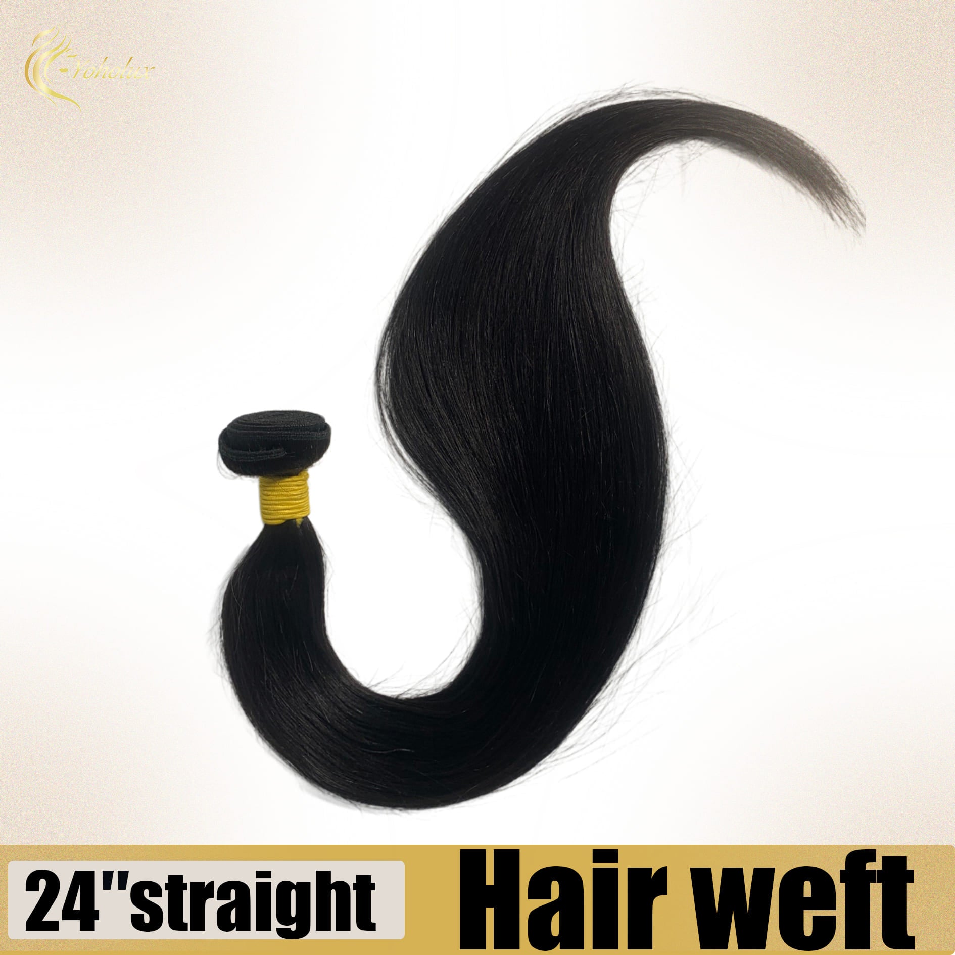 Yoholus Straight Hair Bundle 100% Human Hair