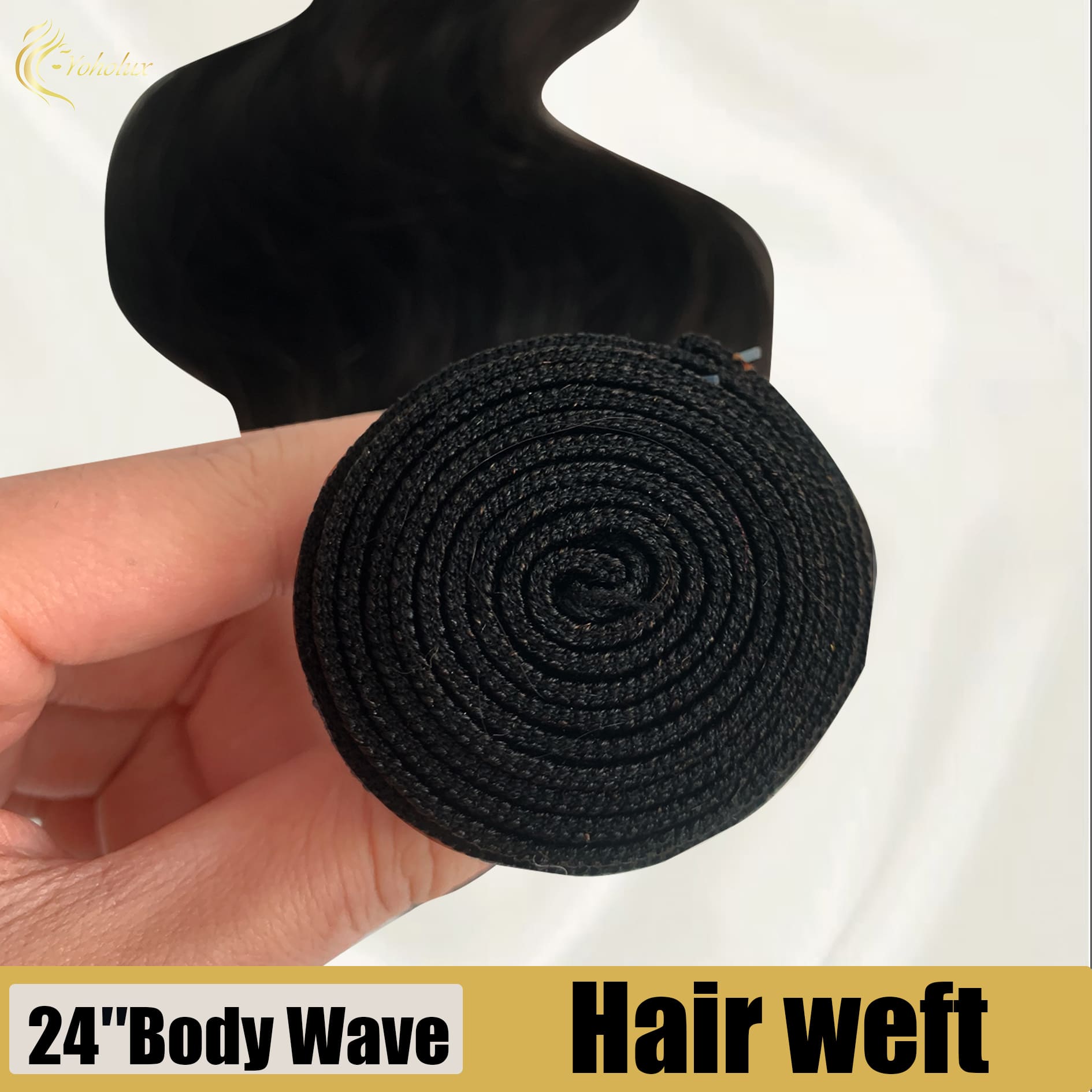 Yoholus Virgin Hair Bundle Body Wave Human Hair