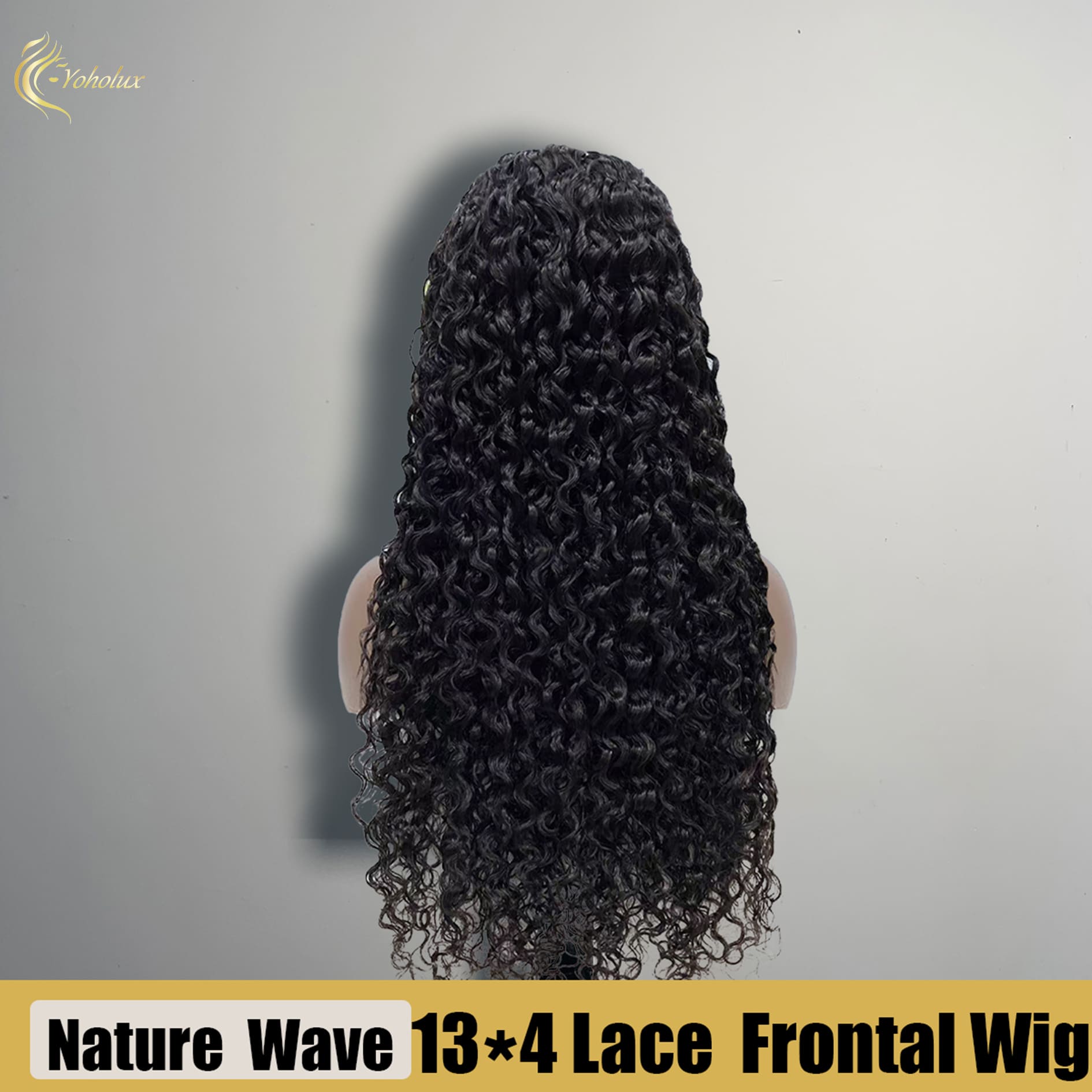 Yoholus Nature Wave 13*4 Transparent Lace Frontal Wig