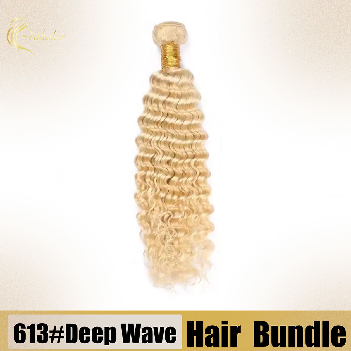 Yoholus 613 Deep Wave Hair Bundle 100% Human Hair