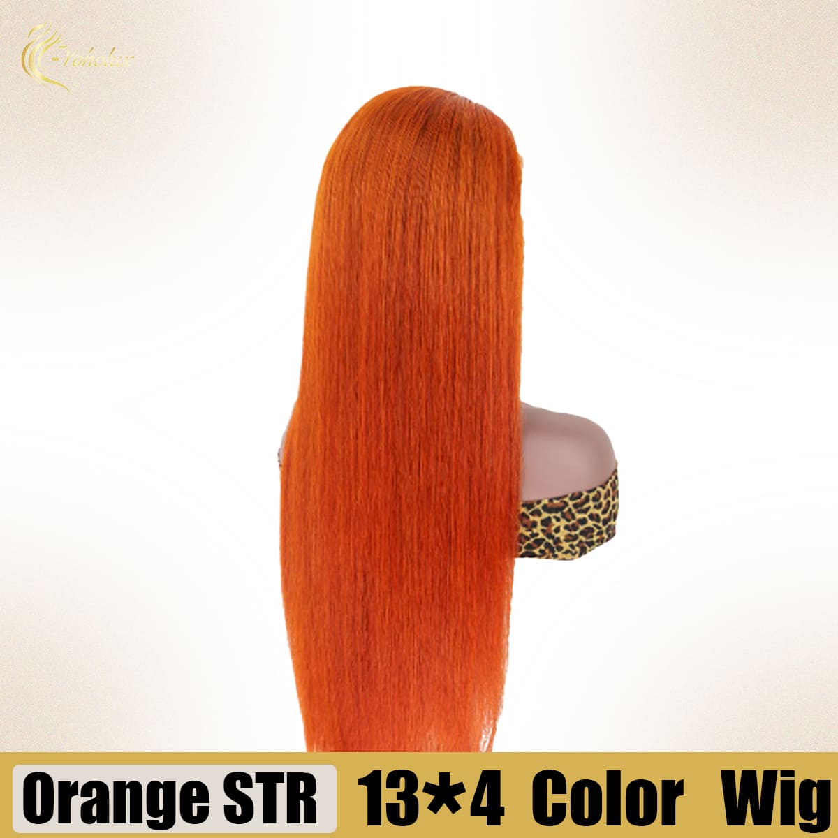 Yoholus 350 Straight Wig with 13*4 Transparent Lace Frontal