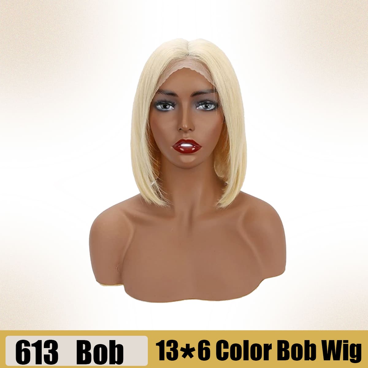 Yoholus 613 Bob Wig With 13*6 Transparent Lace Frontal