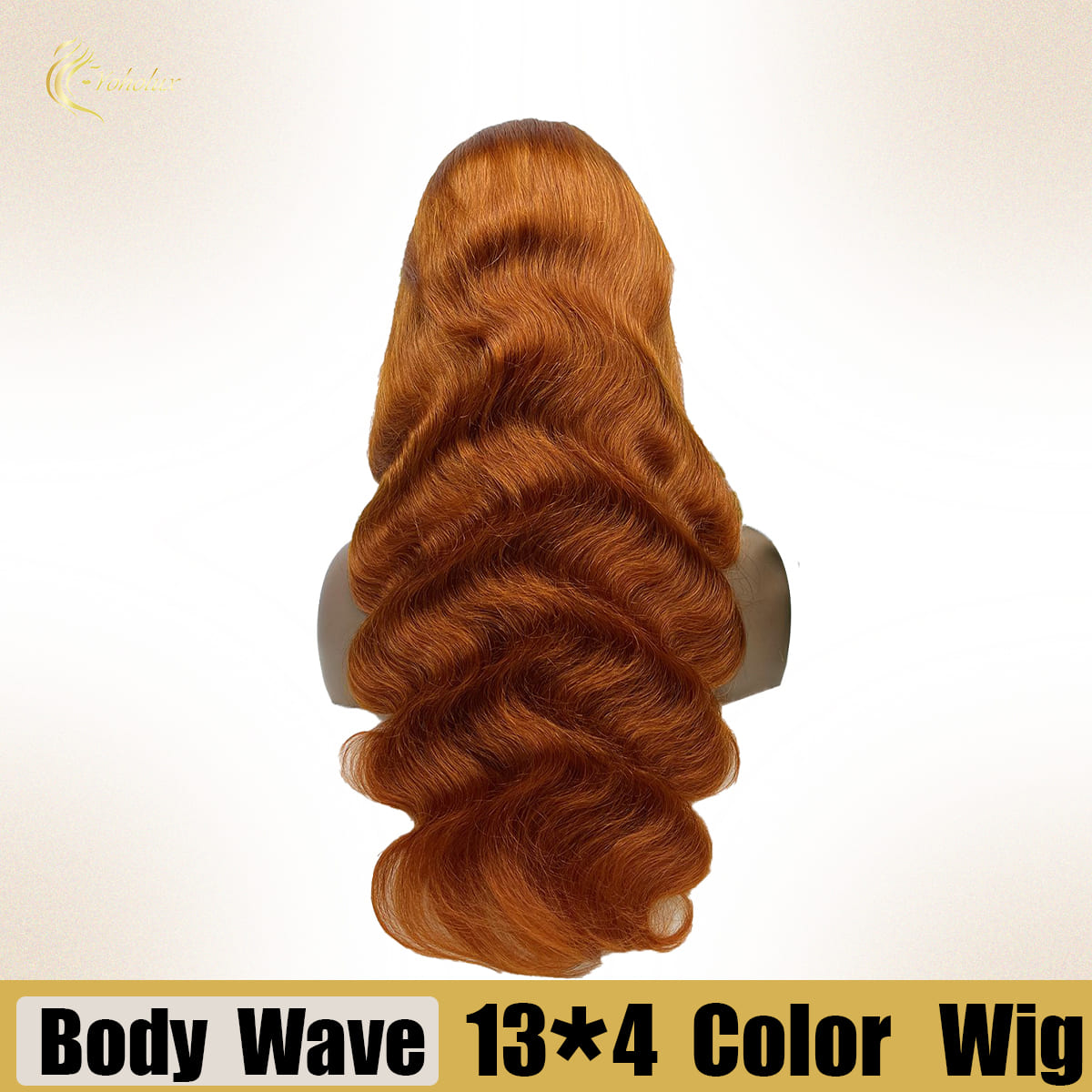 Yoholus 350 Body Wave Wig with 13*4 Transparent Lace
