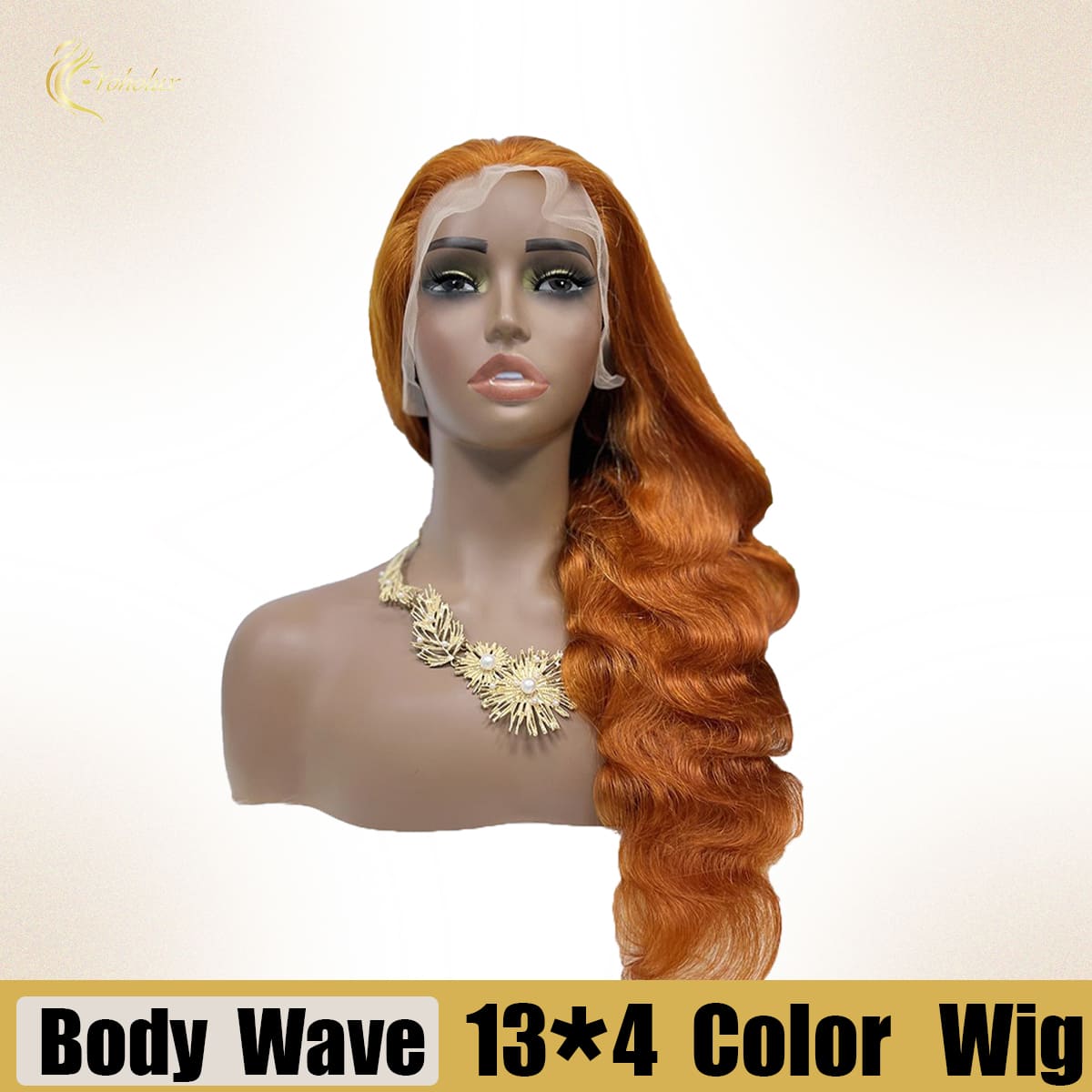 Yoholus 350 Body Wave Wig with 13*4 Transparent Lace