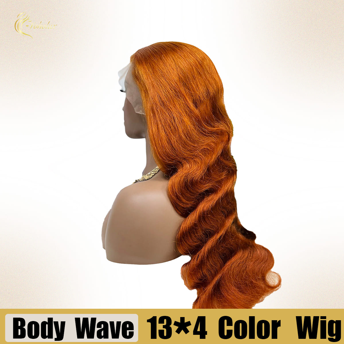 Yoholus 350 Body Wave Wig with 13*4 Transparent Lace